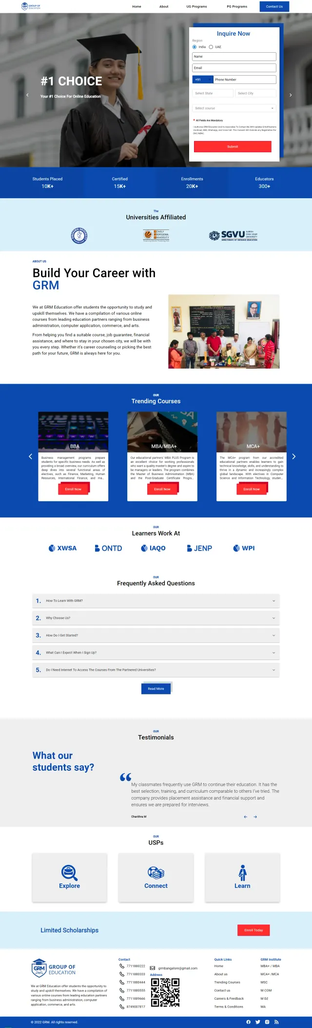 Eduction Website