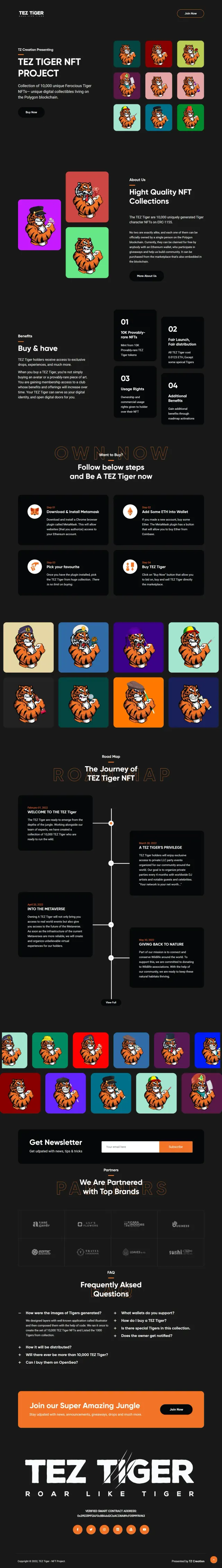 NFT Collectibles Website